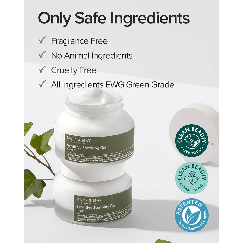 Mary&May [Mary&May]*mini* Sensitive Soothing Gel Blemish Cream 12g