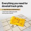 MICROJIG MatchFit Grid Routing Guide – Precision Tool for Dovetail