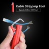 8 28 mm Mini Wire Stripper Cable Cutter Crimping Tool