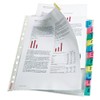 Esselte Index Punched Pocket with 12 Tabs, Holds up to