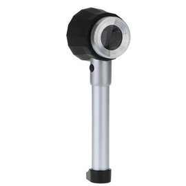 Lupa de Metal de Mano,Lente de Lupa de 10 x con Escala de Luz LED,Lupa para Impresión Textil,Joyería de Tela Antigua Curio Identificación Autenticar