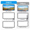 Portable Projector Screen 100 Inch 16:9 HD Folding Indoor Outdoor