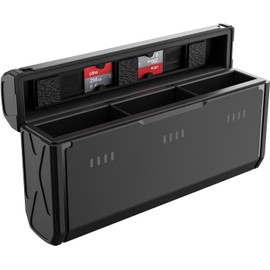 Coyktonty Battery Charger Set for GoPro Hero 12 11 10 9, Supports Fast Charging, Can Charge Three Batteries simultaneously, 2 TF Card Storage, LED Display Power Query (Battery Charger)