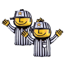 Set of 2 Sports Referee Jumbo 32" Foil Party Balloons