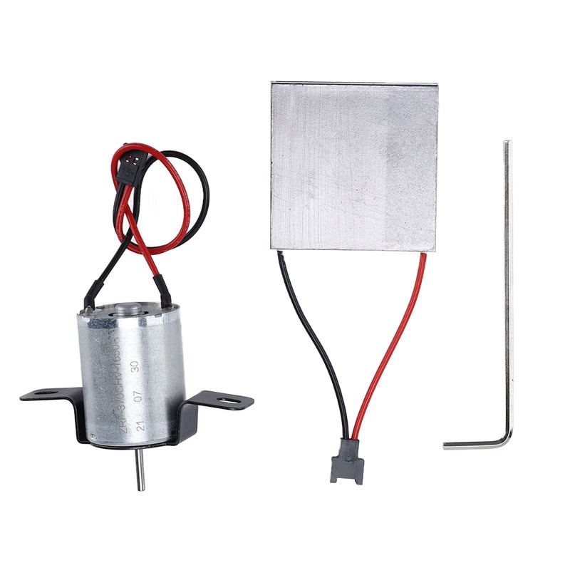 Universal Fireplace Fan Motor Set Wood Stove Fan Generator Seat