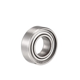sourcing map SMR126ZZ Stainless Steel Ball Bearings 6 x 12 x 4 mm Double Sealed Bearings Pack of 10