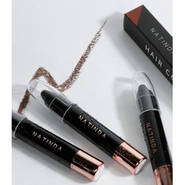 Self-washed hair dyeing stick for applying gray hair cover tint, No. 01 Natural Brown / 새치 헤어 흰머리 커버 틴트 바르는 셀프 세치 머리 부분 염색 스틱, 01호 내추럴 브라운