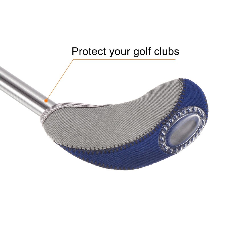PATIKIL 10 Pcs Visible Window Golf Club Iron Headcovers Waterproof