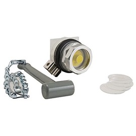 SCHNEIDER ELECTRIC 9001K15 Break Glass Operator 30-Mm Type Electrical Box, Black