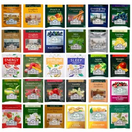 Ahmad Tea Sampler Assortment, Variety Pack (30 Count), 30 Unique Flavors of Tea