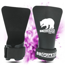 Carbon Grips Crossfit Crossfit Grips with Protective Pad for Men and Women Carbon Grip Aids for Strength Sports, Cross Training, Gymnastics. Pull Up Grips to Prevent Chafing (S-M)