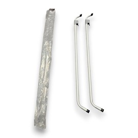 Dometic Windbreak Support Poles - Camping, Windbreak, Beach Windbreaker, Tent Poles, Garden Privacy Screen, Sun Shade, Caravan Awnings, Camping Tarp, Telescopic Pole, Camping Shelter