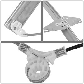 OE Style Front Power Window Regulator Passenger Right Side Compatible with 93-97 Geo Prizm Toyota Corolla