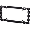 Cruiser Accessories 20500 Chain Flat Black License Plate Frame with