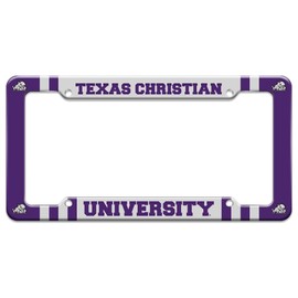 GRAPHICS & MORE Texas Christian University Logo License Plate Tag Frame