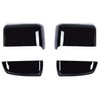 YUOQDKE Gloss Black Tow Mirror Cap Cover 4 X Covers