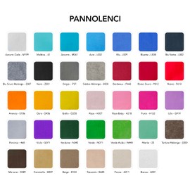 Cloth Buns, Pannolenci - Soft Felt Plain Sold by Half Metre, 1 qty = 50 cm; 2 qty = 100 cm. For DIY Creations Patchwork Cloth