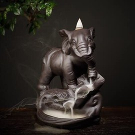 Phoenix - Elephant fountain incense burner