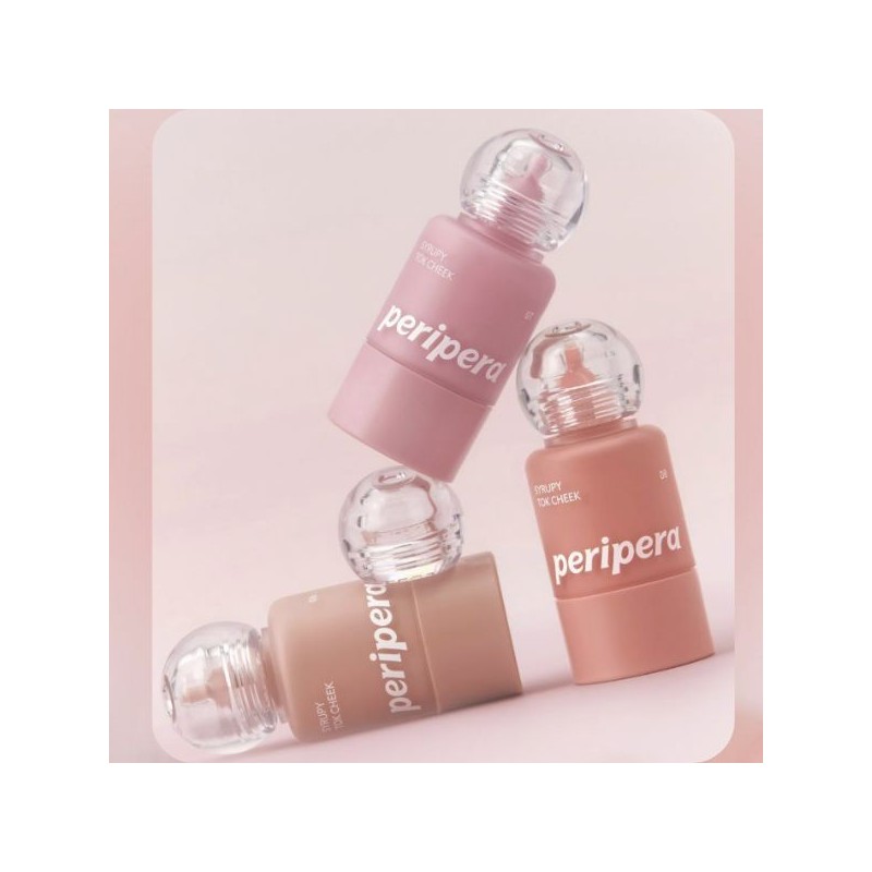 PERIPERA Syrupy Tok Cheek 9g, Color:#07 Fruffy Pink