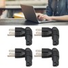 4pcs for NEMA 5‑15P to IEC320 C13 Converter 90 Degree