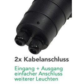 Bodenleuchte ''BEL Uni Q'', 10x10x13cm, IP65, GU10 Fassung, 4eckig