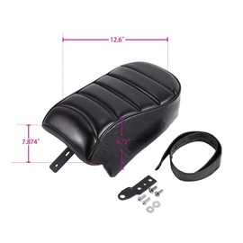 TCMT Rear Passenger Pillion Seat FootPegs Mount Kit Fit For Harley Sportster Iron 883 XL883N 2016-2022 Sportster Iron 1200 XL1200NS 2018-2022