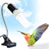 FUNKS Bird Cage UVB Light Combo Kit, AvianSun Lamp 2.4%