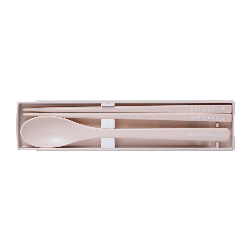 Branch Brother Marks Toast Chopsticks & Spoon Case Set BRM-CST03-A