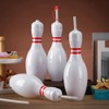 Fun Express 12 Pieces Bowling Pin Cups with Lids &