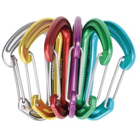 EDELRID Nineteen G Carabiner - 6 Pack Assorted