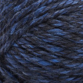 Lion Brand Yarn Hometown Yarn, Bulky Yarn, Yarn for Knitting and Crocheting, 1-Pack, Milwaukee Midnight