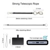 Serendipresent Anti Theft Phone Strap Phone Tether Lanyard with Patch，Phone