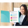 Dunwell Presentation Binder 12-Pocket, Displays 24 Pages, 8.5x11 Portfolio Binder