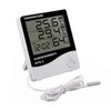 Digital Hygrometer Thermometer, Hygrometer Gauge Temperature Waterproof External Probe with