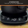 KRUPS Gooseneck Electric Kettle: 1L Stainless Steel, 1350W Fast Boiling,