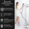 SALAV GS45-DJ Professional Upright Garment Steamer with Roll Wheels, Multi-Function