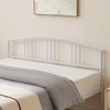 VECELO 14 inch Queen Bed Frame White Beds Metal Platform