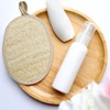 Natural Exfoliating Loofah Sponge Set for Shower and Bath Eco-Friendly