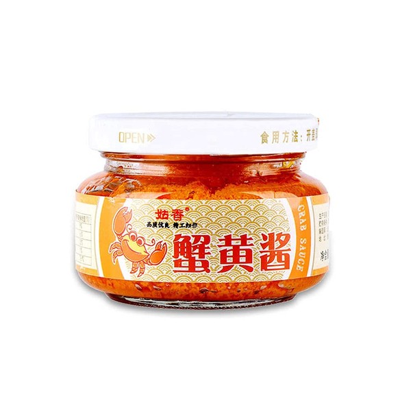 新鲜香蟹黄酱拌饭即食 Crab Sauce 102g x 1 bottles