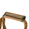 Heavy Duty 16OZ Waxed Canvas Wide Mouth Water-Resistant Tool Bag,Tool