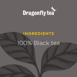 Dragonfly Tea Golden Breakfast Black Tea, 4x40 (160 Tea Bags) Bright & Smooth English Breakfast Tea, Biodegradable Teabags, Tea Bags Bulk, English Tea,All Day Breakfast Tea