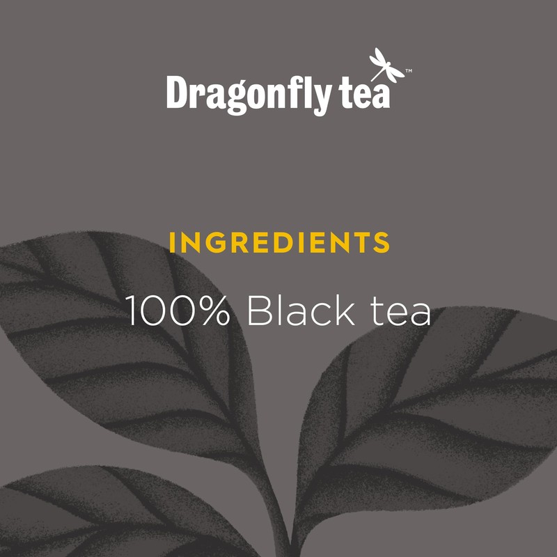 Dragonfly Tea Golden Breakfast Black Tea, 4x40 (160 Tea Bags)