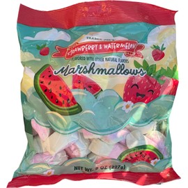 Strawberry & Watermelon Flavored Marshmallows (8 oz)