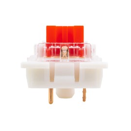OUTEMU Medium-Low Profile Red Switches 3 Pin Thiner 50g Force 1.6mm Actuation-Travel Key switches Pack 20 - Replacement Switches for Mechanical Keyboard
