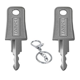 Delaihuil TSA Key 007 Pack of 2, TSA007 Key Multifunctional Luggage Key, Master Key for TSA007, Compatible with Luggage Suitcase Password Locks TSA Lock