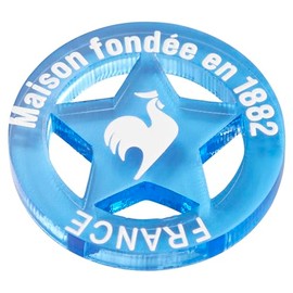 Cox Sportif LG5SAZ61L Marker Coin Marker, Synthetic Resin, Colorful, Cute, Gift, Golf, BL00 (blue)