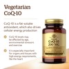 Solgar Vegetarian CoQ-10 200 mg, 30 Vegetable Capsules - Heart