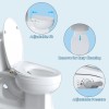 Hibbent Non-Electric Elongated Bidet Toilet Seat Slow Close Bidet Attachment