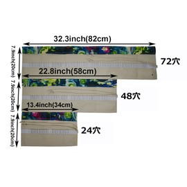 Maydahui Colored Pencil Storage Bag, oil painting, Chinese