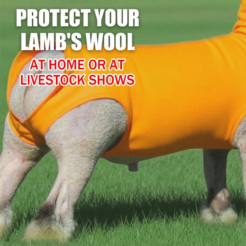 FUZIDDN Spandex Goat Tube for Show Goats - Show Livestock